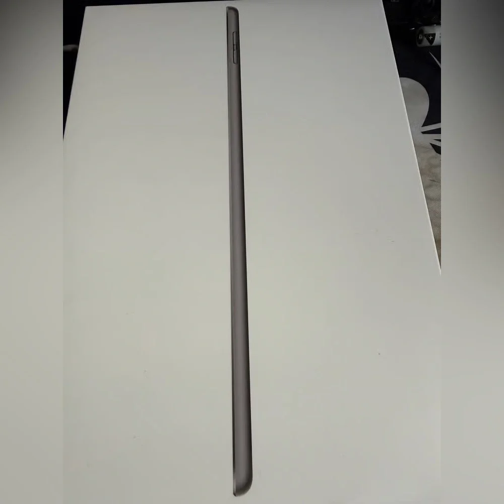 Apple Tablet with Blue and Black Display